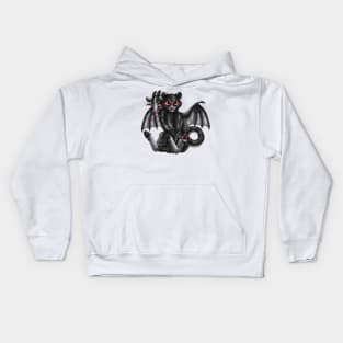 Chimera Cubs: Black Tiger Kids Hoodie